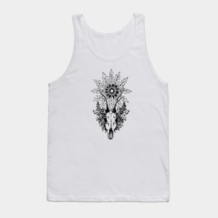 deer skull Tank Top